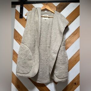 Dylan Hooded Sherpa Vest